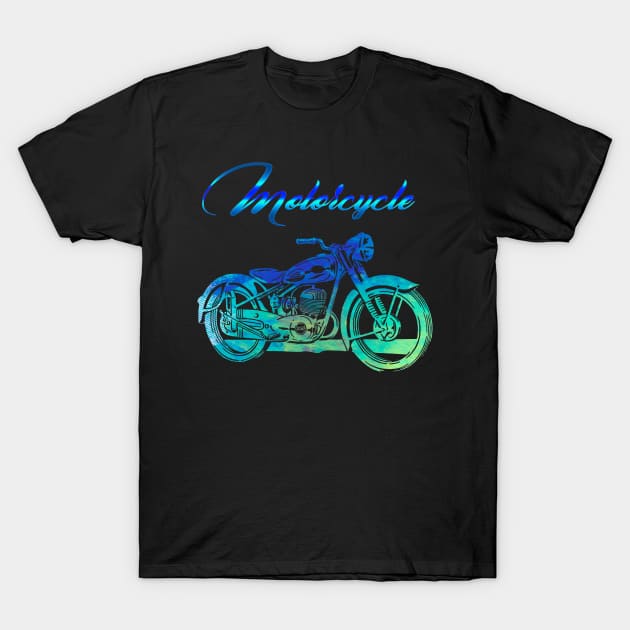 Vintage american motorcycle T-Shirt by timegraf